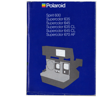 1986 Polaroid Supercolor 635 - Instant Film Camera